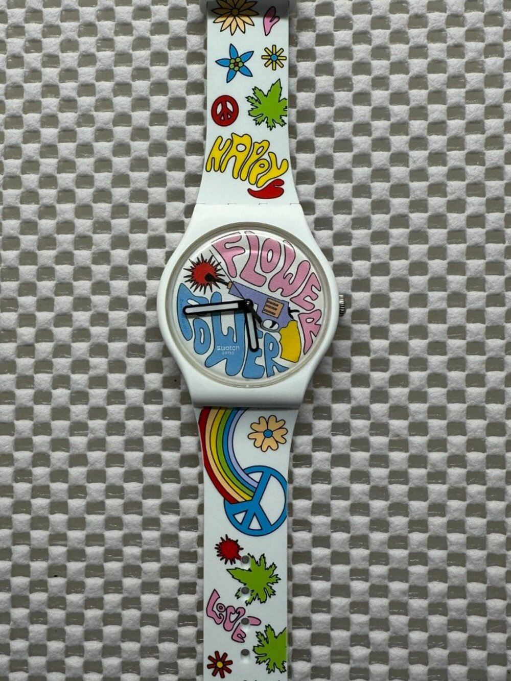 Swatch Watch Power of Peace SO32W107 Contemporary - Picture 3 of 5